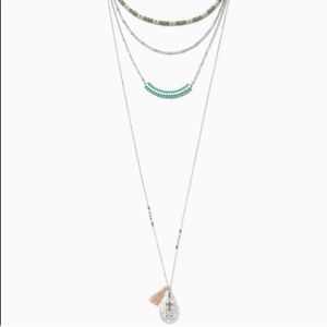 NWT! STELLA & DOT Frieze Layering Necklace